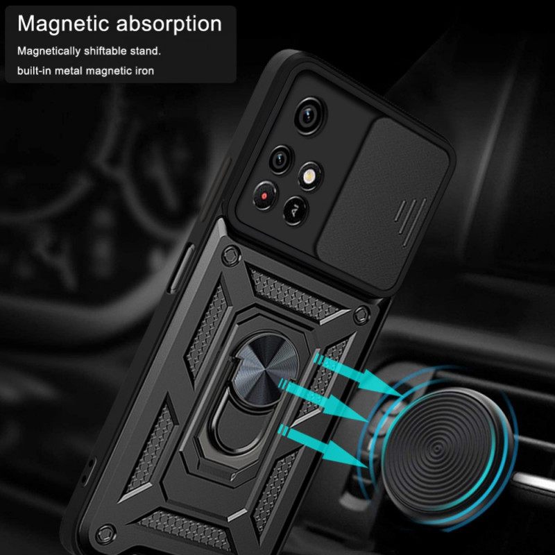 Case Poco M4 Pro 5G Tuki Ja Linssisuojat