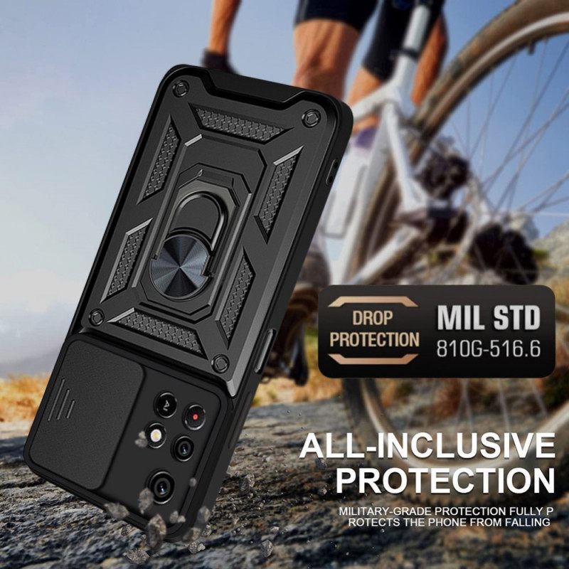 Case Poco M4 Pro 5G Tuki Ja Linssisuojat