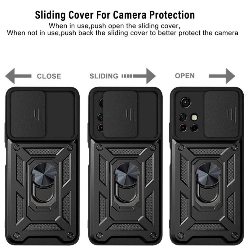 Case Poco M4 Pro 5G Tuki Ja Linssisuojat