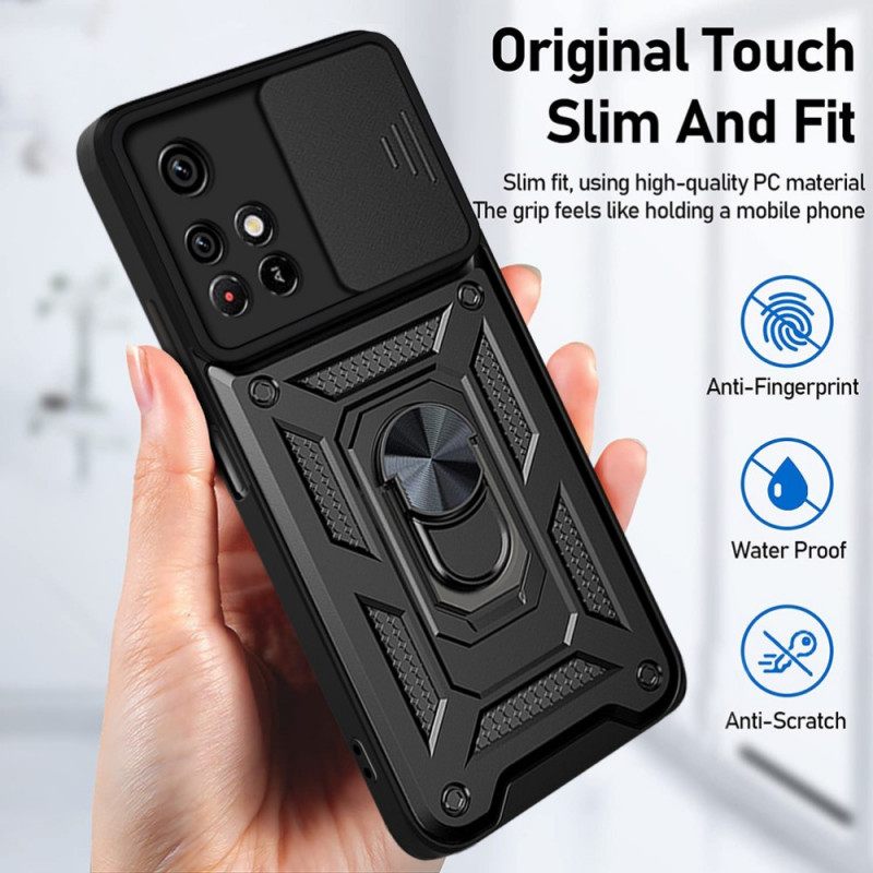 Case Poco M4 Pro 5G Tuki Ja Linssisuojat