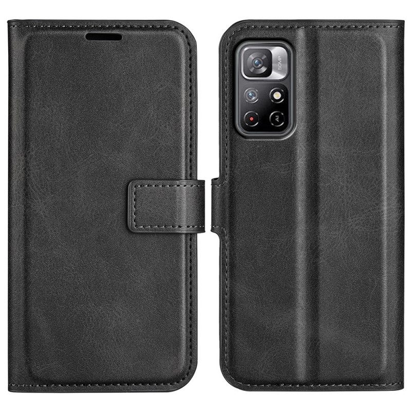 Kotelot Poco M4 Pro 5G Faux Leather Design Lisää