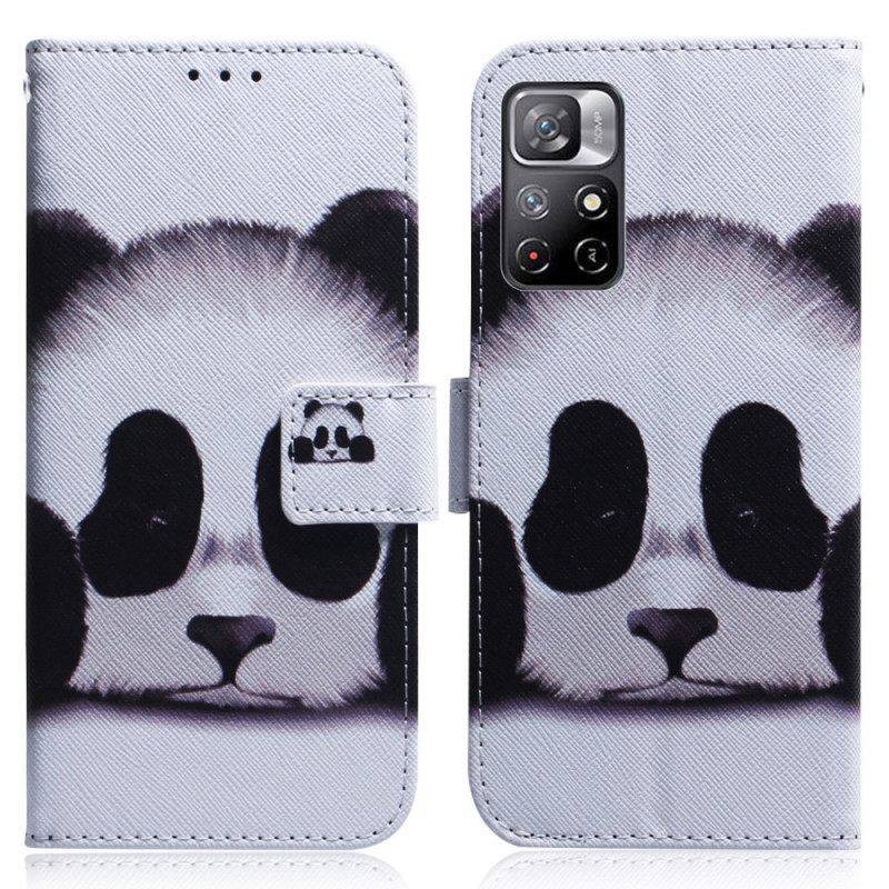 Kotelot Poco M4 Pro 5G Panda Kasvot