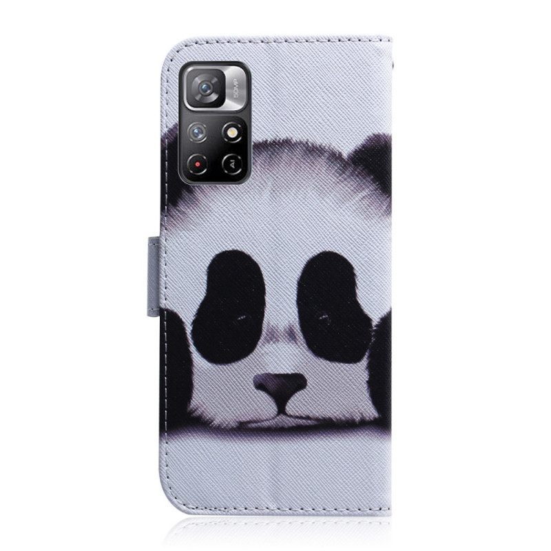 Kotelot Poco M4 Pro 5G Panda Kasvot