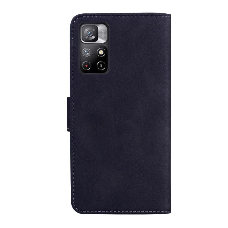 Kotelot Poco M4 Pro 5G Skin-touch Butterfly