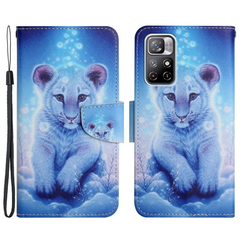 Kotelot Poco M4 Pro 5G Snow Tiger