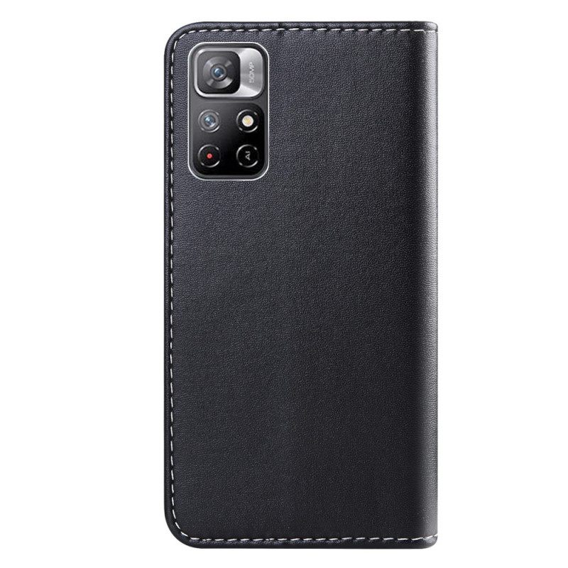 Kotelot Poco M4 Pro 5G Tricolor Leather Effect