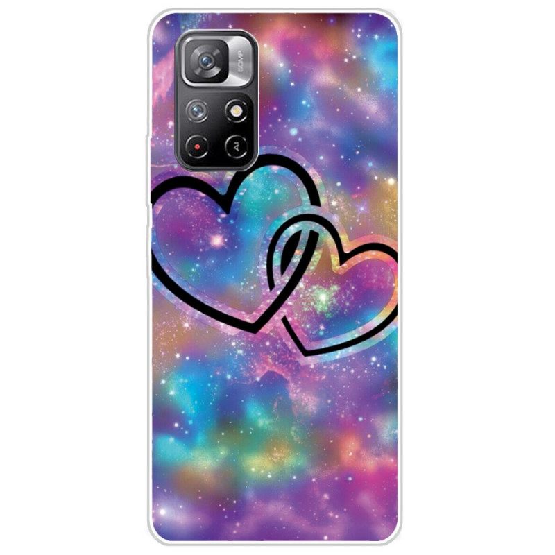 Kuori Poco M4 Pro 5G Chaised Hearts