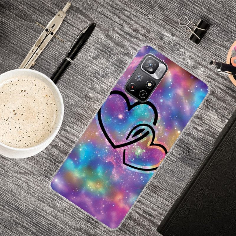 Kuori Poco M4 Pro 5G Chaised Hearts