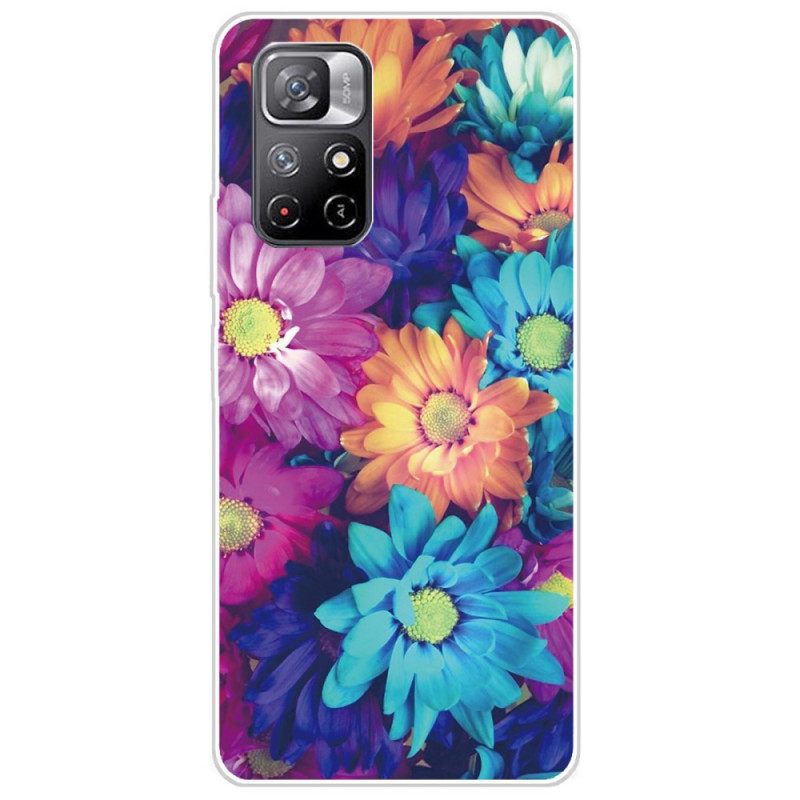Kuori Poco M4 Pro 5G Colorful Daisies