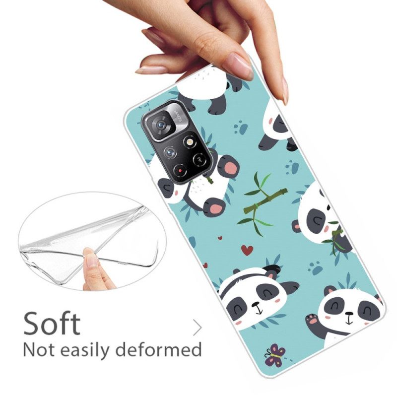 Kuori Poco M4 Pro 5G Pandajoukko