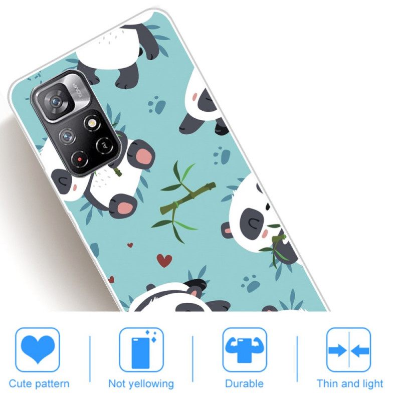 Kuori Poco M4 Pro 5G Pandajoukko