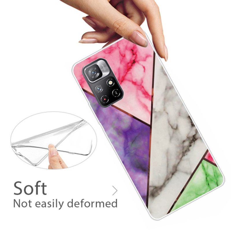 Kuori Poco M4 Pro 5G Premium Marble