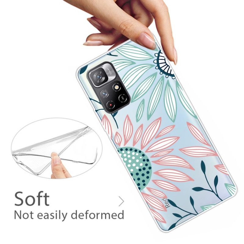 Kuori Poco M4 Pro 5G Pure Flower