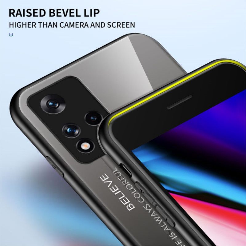 Kuori Poco M4 Pro 5G Tempered Glass Hei