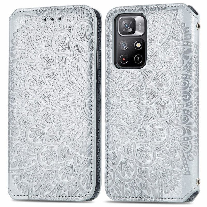 Puhelinkuoret Poco M4 Pro 5G Kotelot Flip Mandala