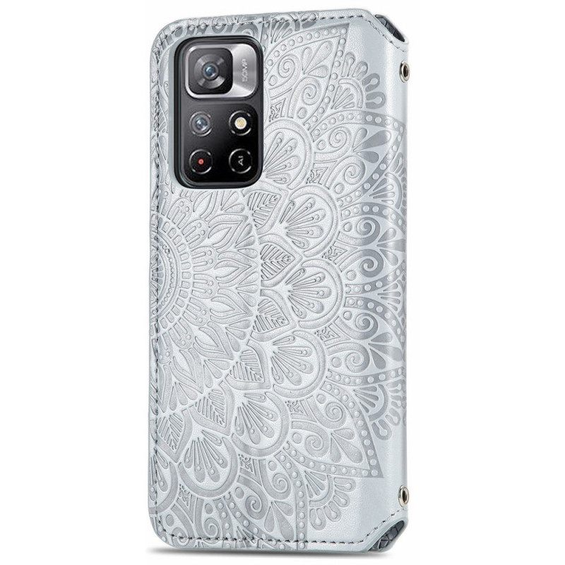 Puhelinkuoret Poco M4 Pro 5G Kotelot Flip Mandala