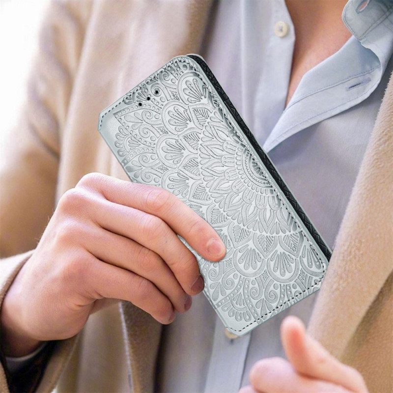 Puhelinkuoret Poco M4 Pro 5G Kotelot Flip Mandala