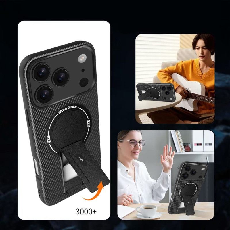 Case iPhone 17 Pro Puhelinkuoret Kestävä Jalustalla