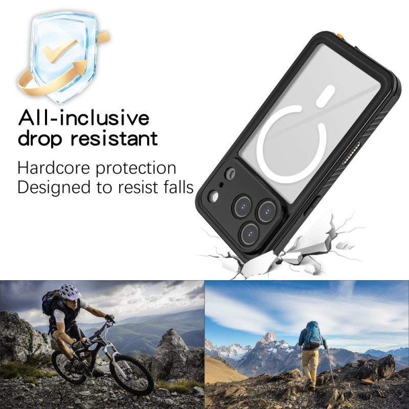 Case iPhone 17 Pro Puhelinkuoret Magsafe-yhteensopiva Vedenpitävä Fs/fm-sarja Redpepper