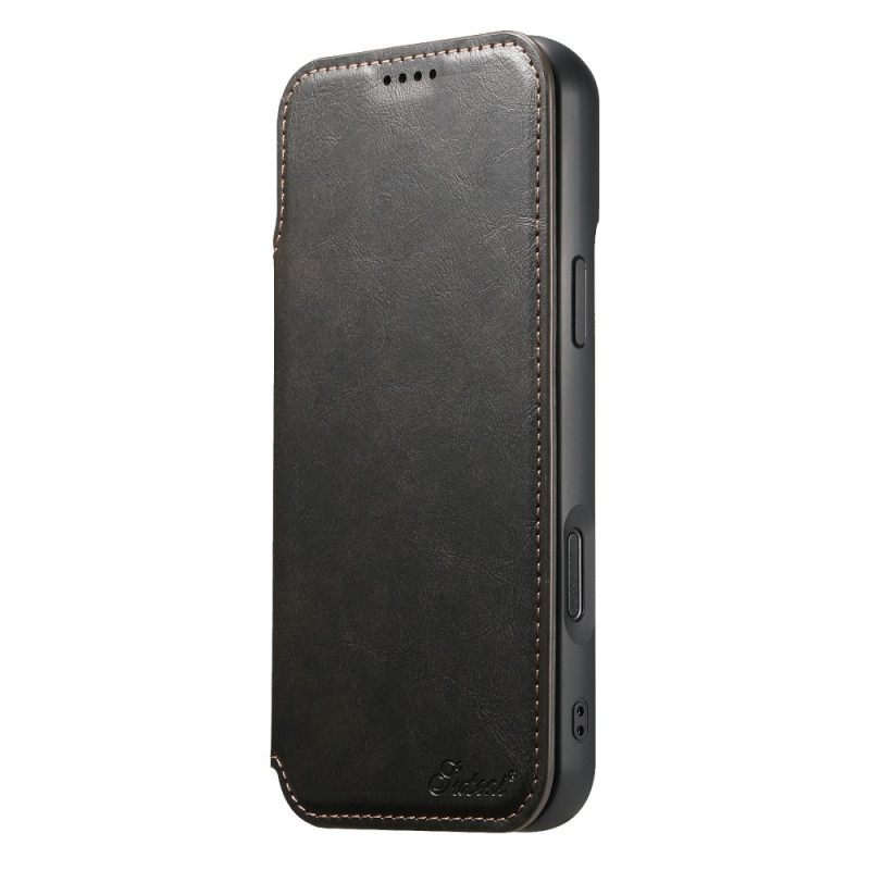 Kuoret iPhone 17 Pro Magsafe-yhteensopiva Nahkajäljitelmä