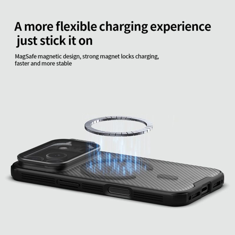 Kuori iPhone 17 Pro Camshield -potkuri Magneettinen Nillkin