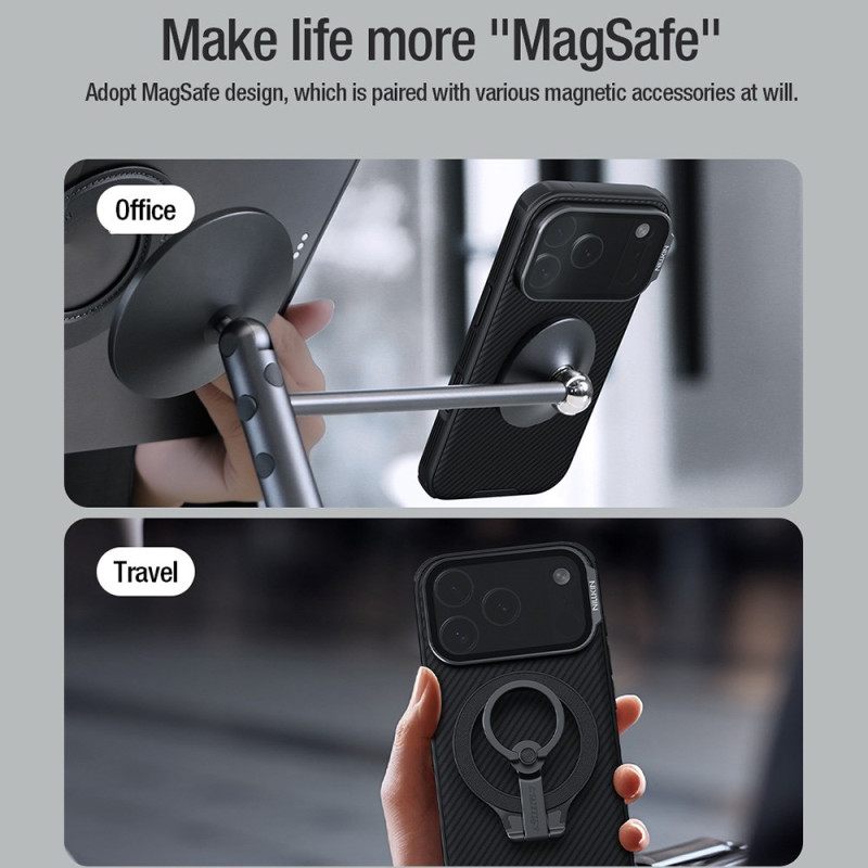 Kuori iPhone 17 Pro Camshield-potkuri Magneettinen Sarja Nillkin