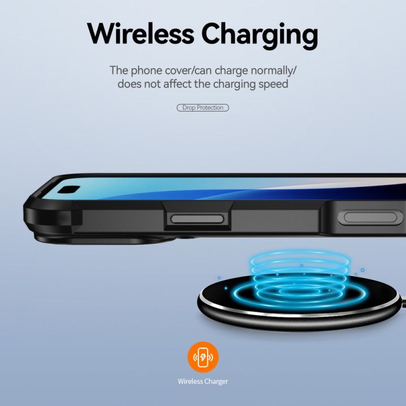 Kuori iPhone 17 Pro Hybridi Läpinäkyvä