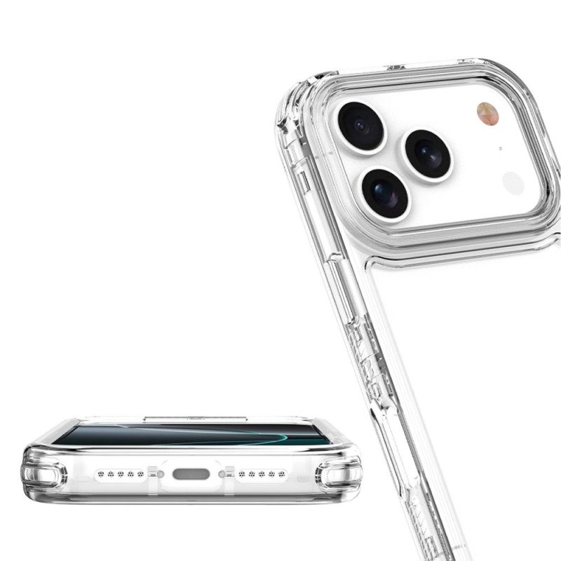 Kuori iPhone 17 Pro Kirkas Kolme Yhdessä Suojakuori