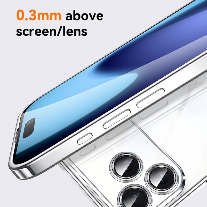 Kuori iPhone 17 Pro Kirkas Rannehihnalla