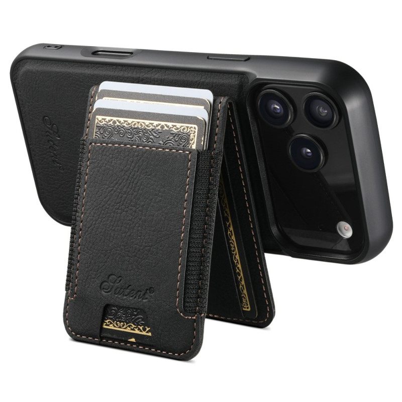 Kuori iPhone 17 Pro Magsafe 2-in-1 Irrotettava Korttikotelo