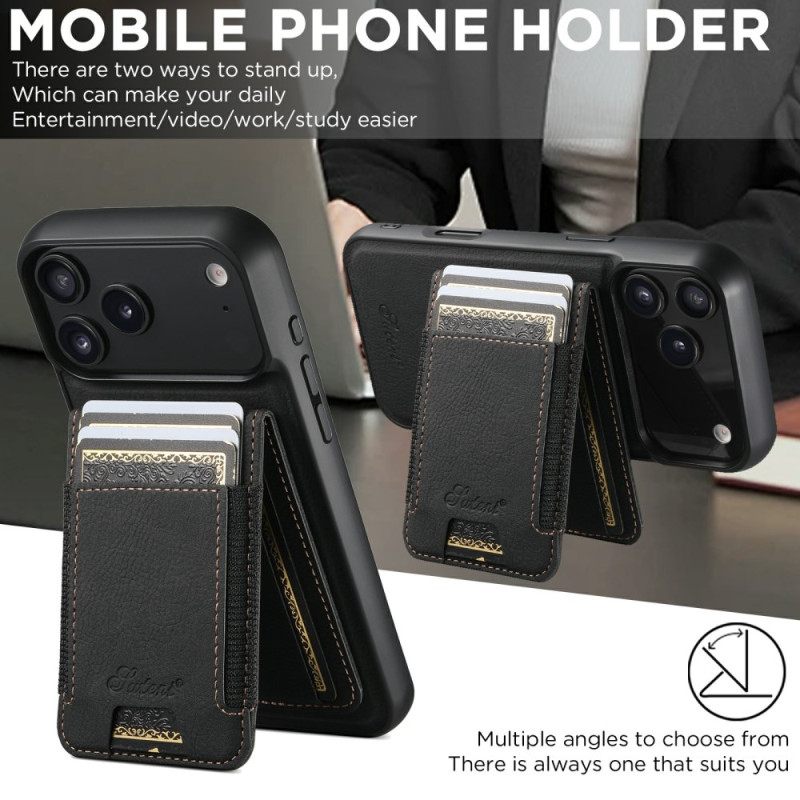 Kuori iPhone 17 Pro Magsafe 2-in-1 Irrotettava Korttikotelo