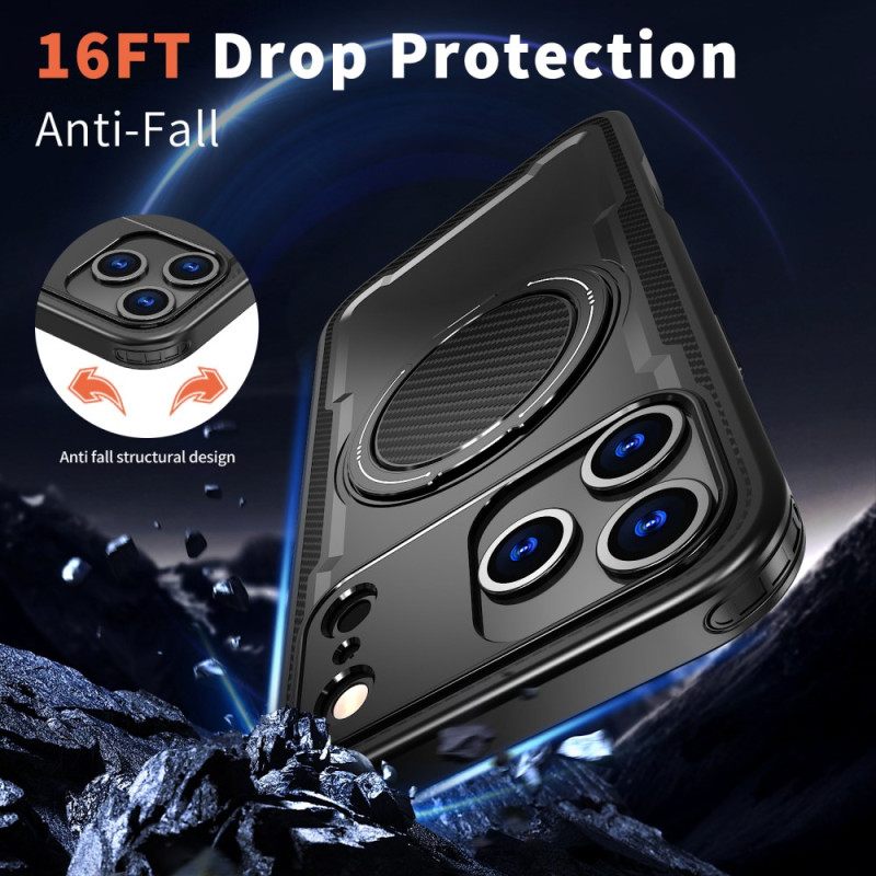 Kuori iPhone 17 Pro Magsafe Rugged -yhteensopiva Rengaskiinnikkeen Kanssa Suojakuori