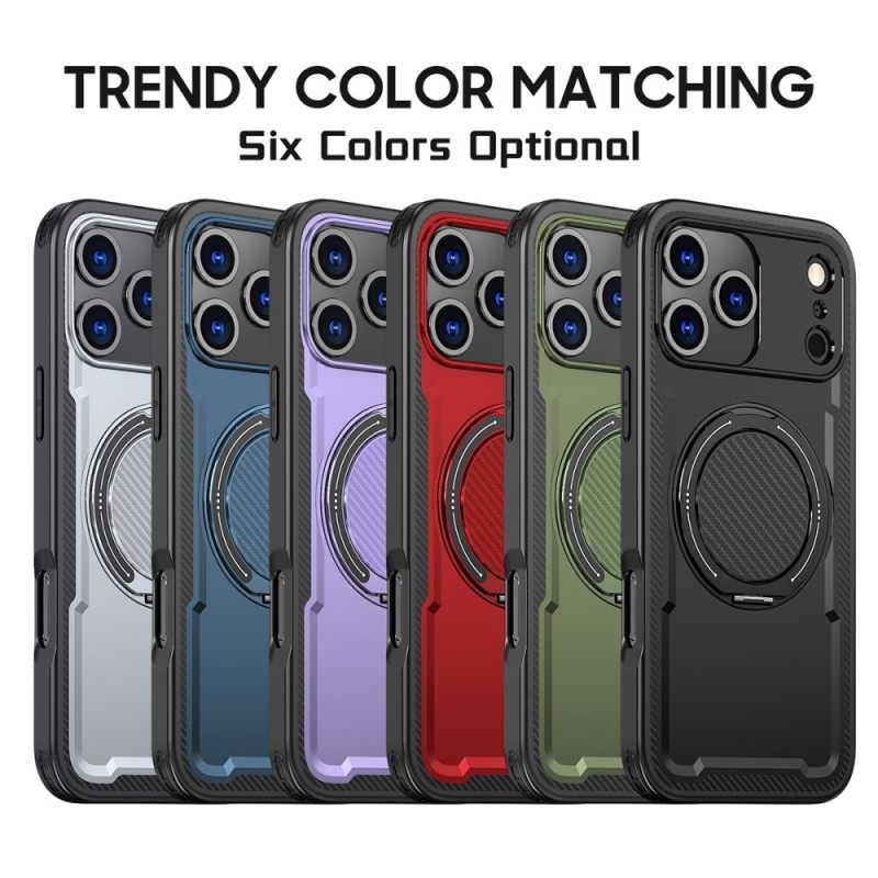 Kuori iPhone 17 Pro Magsafe Rugged -yhteensopiva Rengaskiinnikkeen Kanssa Suojakuori
