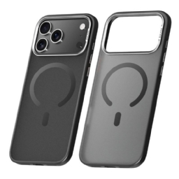 Kuori iPhone 17 Pro Magsafe-yhteensopiva Puoliläpinäkyvä