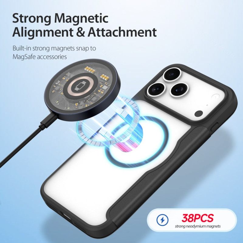 Nahkakotelo iPhone 17 Pro Dux Ducis X Pro -sarjan Suojakuori