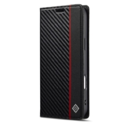 Nahkakotelo iPhone 17 Pro Lc.imeeke Hiilikuitu