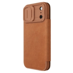 Nahkakotelo iPhone 17 Pro Qin Pro -sarjan Nillkin