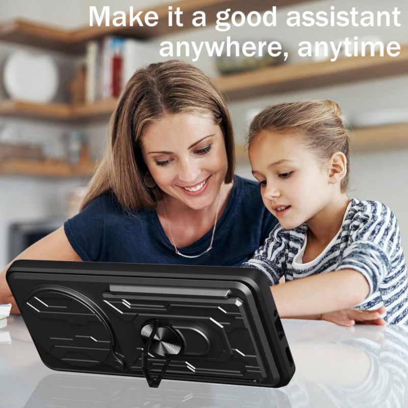 Case Xiaomi Redmi Note 14 Pro 4g Puhelinkuoret Erittäin Kestävä Jalustalla Ja Linssinsuojalla