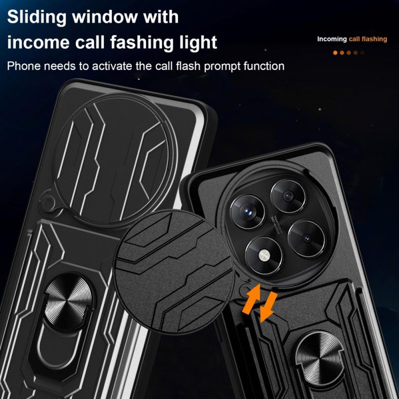 Case Xiaomi Redmi Note 14 Pro 4g Puhelinkuoret Erittäin Kestävä Jalustalla Ja Linssinsuojalla