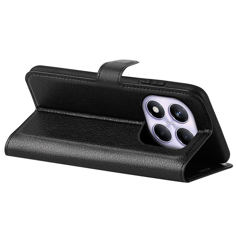 Kotelot Xiaomi Redmi Note 14 Pro 4g Klassinen Litsi-tekonahka