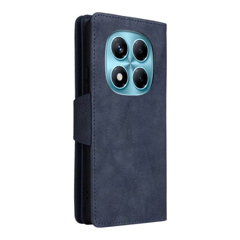 Kotelot Xiaomi Redmi Note 14 Pro 4g Vetoketjullinen Lompakko Hihnalla Suojakuori