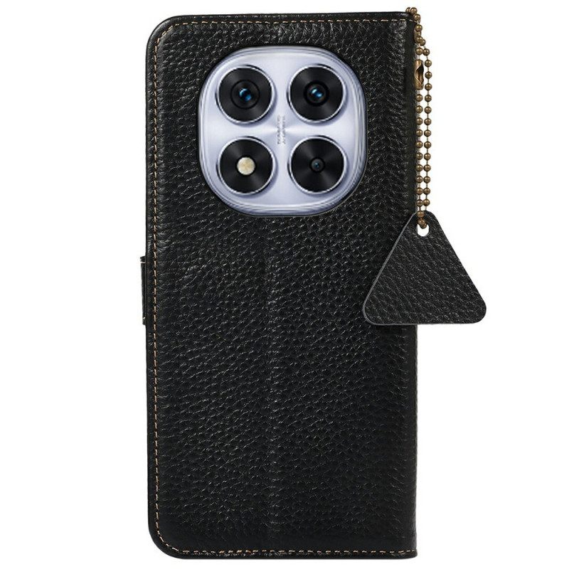 Kuoret Xiaomi Redmi Note 14 Pro 4g Aitoa Nahkaa Rfid-suojattu