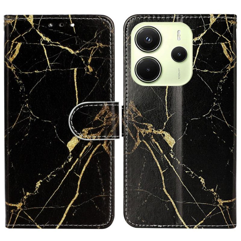 Kuoret Xiaomi Redmi Note 14 Pro 4g Musta Ja Kultainen Marmori