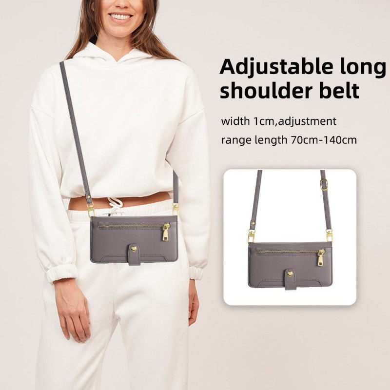 Kuoret Xiaomi Redmi Note 14 Pro 4g Olka- Ja Crossbody-lompakko