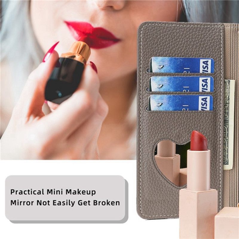 Kuoret Xiaomi Redmi Note 14 Pro 4g Peililompakko Ketjulla