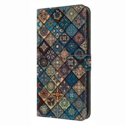 Kuoret Xiaomi Redmi Note 14 Pro 4g Sininen Kukkakuvio