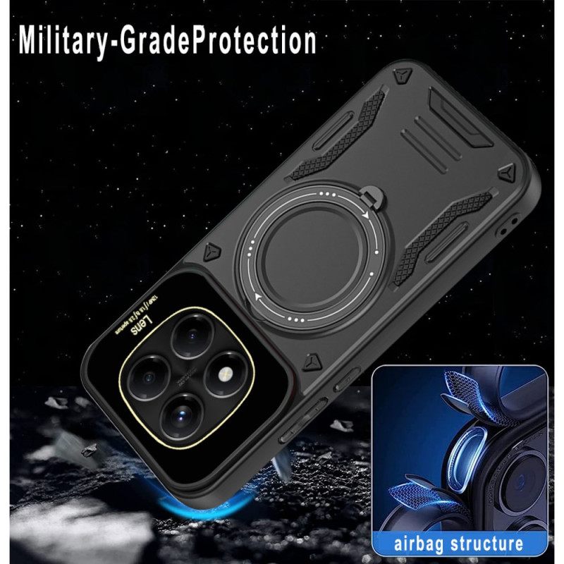 Kuori Xiaomi Redmi Note 14 Pro 4g Magneettinen Pyörivä Jalusta