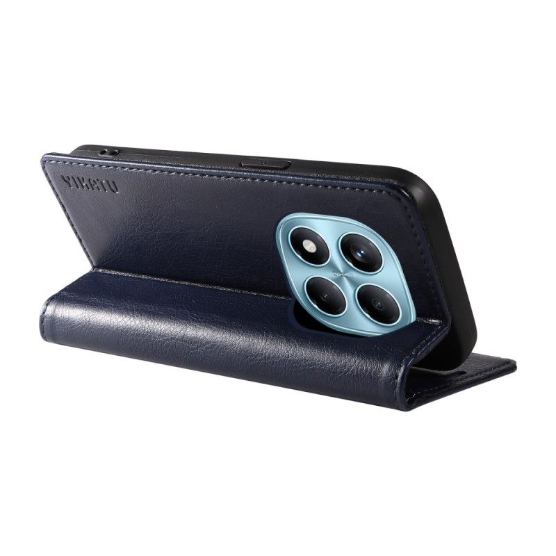 Nahkakotelo Xiaomi Redmi Note 14 Pro 4g Vintage Yikatu