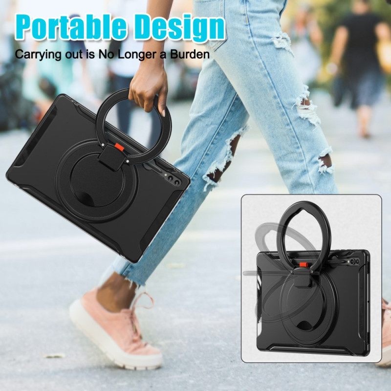 Puhelinkuoret Samsung Galaxy Tab S10 Ultra Pyörivä Rengasjalusta