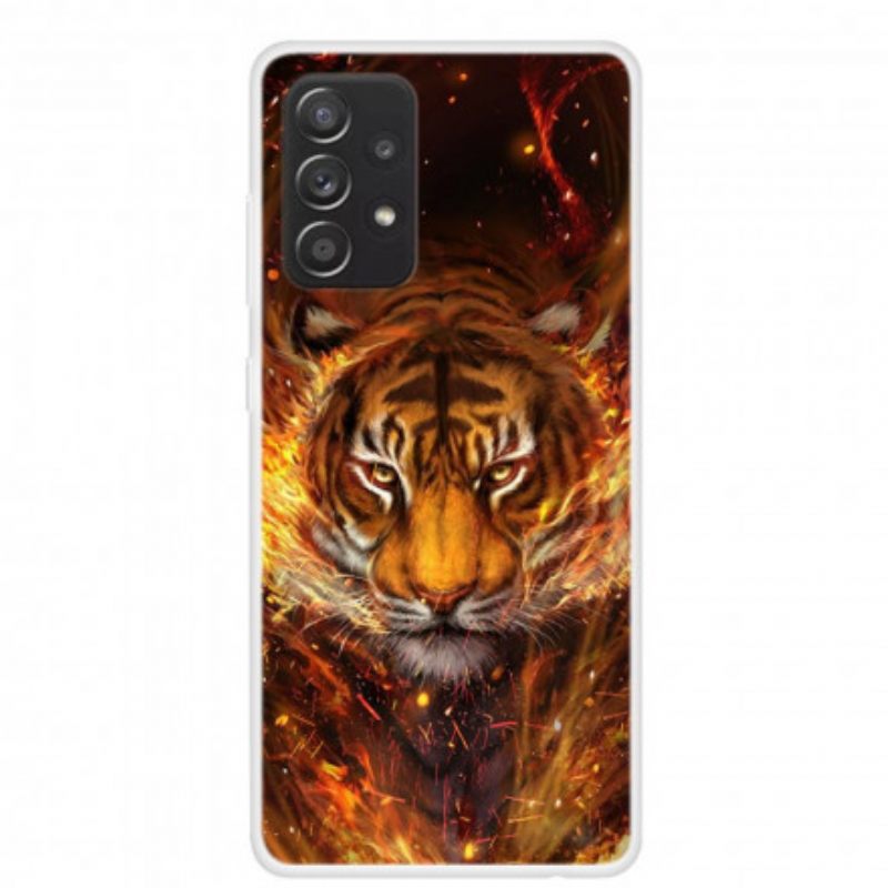 Kuori Samsung Galaxy A52 4G / A52 5G / A52s 5G Flexible Tiger